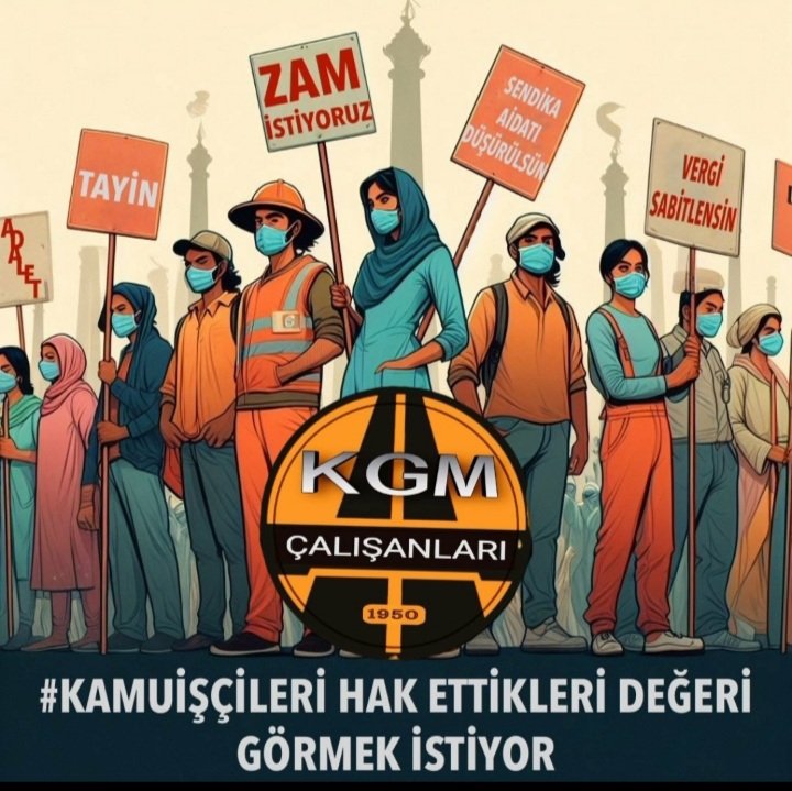 Kamuda SonSöz İşçide 
Son yıllarda kayıbımız çok,

♦️Vergide şampiyon
♦️Sendika aidatında Zirvede
♦️696 tayin hakkı 
♦️ Meslek kodu 
♦️ Statü ve unvan değişikliği 
♦️ Kıdem tazminatı 
♦️ Eşel mobil sistemi 
♦️6356 Sk kanunu revize edilmesi 4