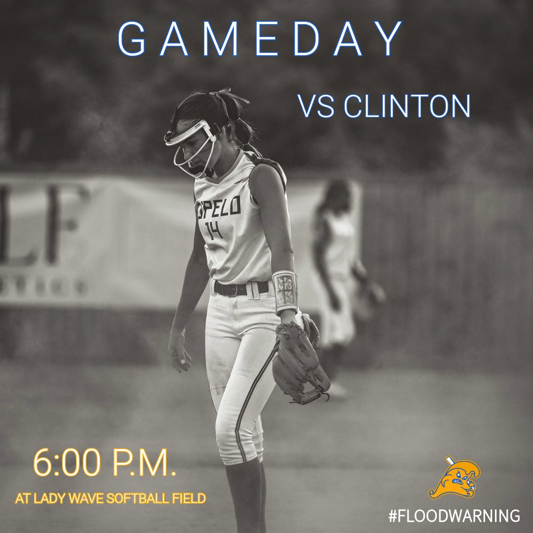 TupSoftball's tweet photo. 𝐒𝐄𝐄 𝐘𝐀 𝐓𝐇𝐄𝐑𝐄! 💥

🆚 CLINTON 
📍TUPELO HIGH SCHOOL
⏰ V: 6:00 P.M.
🗓️ 4.15.25

#FLOODWARNING | #LGW | #LADYWAVESOFTBALL https://t.co/ysPDdf4tjU