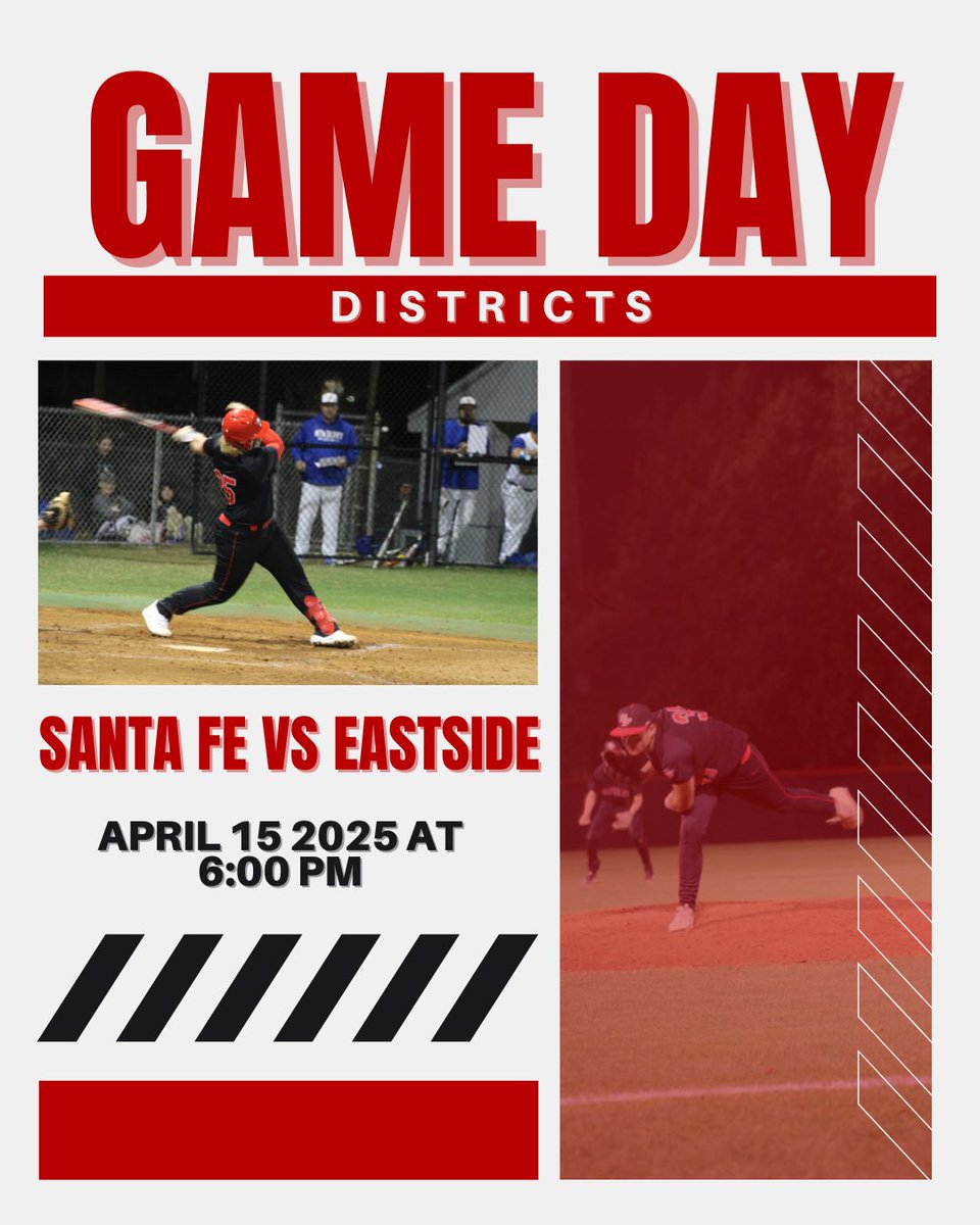 Come out and support your Raider Baseball Team as we host Eastside in the District Semi-Final! #RaiderPride