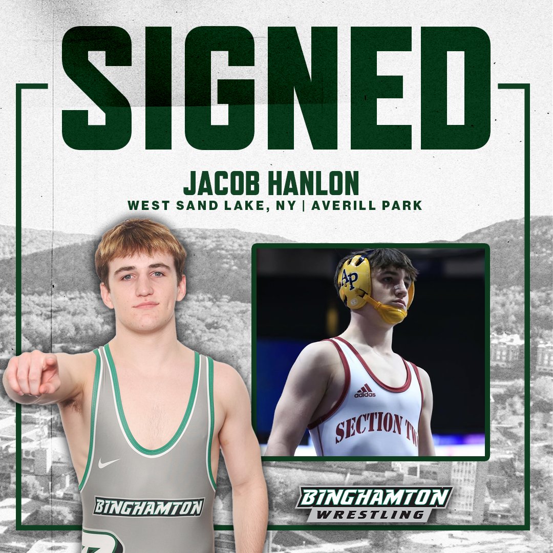 𝗪𝗘𝗟𝗖𝗢𝗠𝗘 𝗔𝗕𝗢𝗔𝗥𝗗! 🖊️

Meet our latest signee, Jacob Hanlon!

#ONEBinghamton