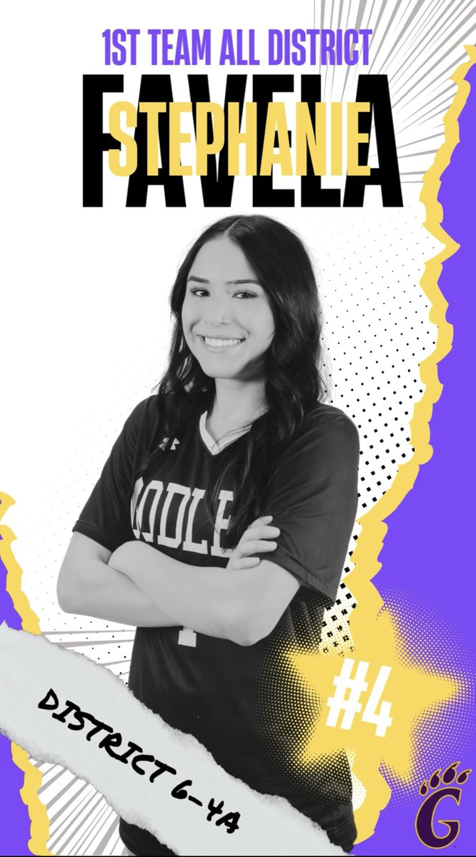 District 6-4A First Team Selections! Well done!!