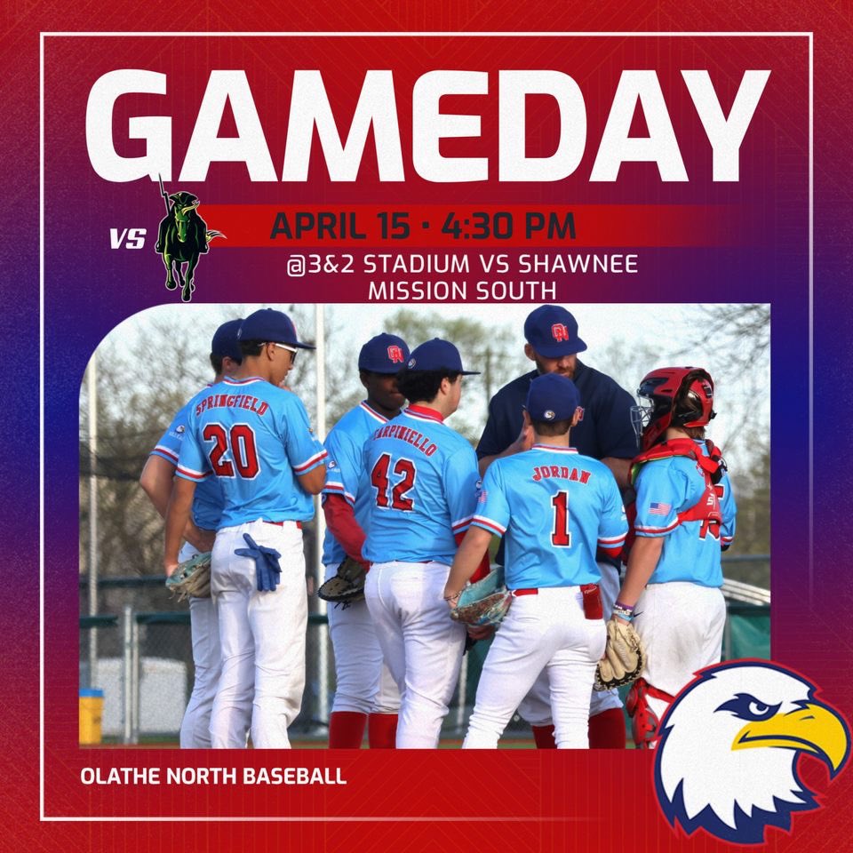 Head out to 3 &amp; 2 to watch our boys take on SMS at 4:30 ⚾️ Good luck!