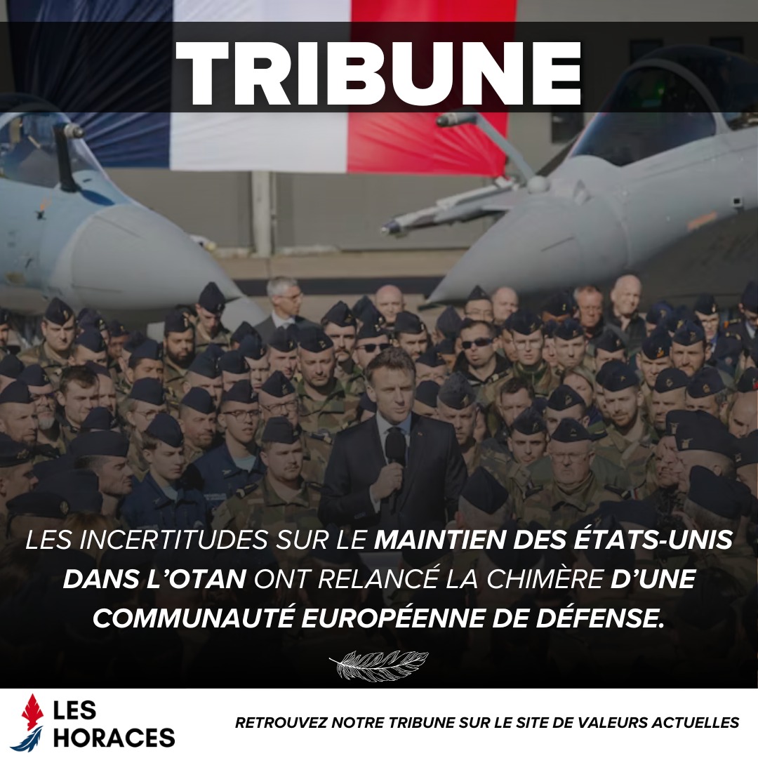 Pour <a href="/Valeurs/">Valeurs actuelles ن</a>, Le groupe de défense des Horaces, éclaircit les enjeux autour de la question de l'europe des nations, mais surtout s'interroge sur un éventuel sursaut d'indépendance et de puissance à la française !
 valeursactuelles.com/monde/les-hora…