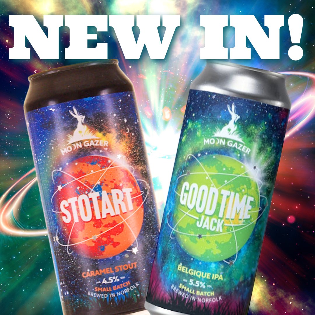 Not one, but TWO brand new beers in from our friends <a href="/moongazerale/">Moon Gazer Ale</a> 

rebrand.ly/yn51rvo