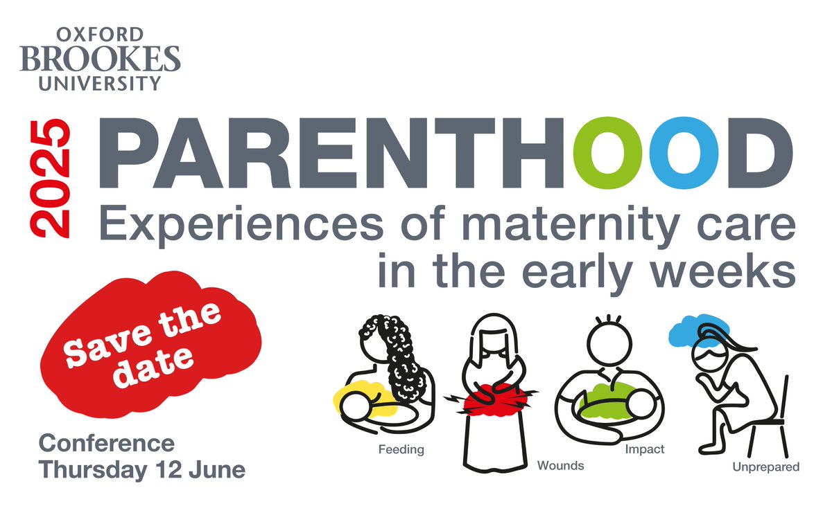Oxford Brookes Maternity & Childbirth Research (@oxmater) on Twitter photo With perspectives from service users, midwifery, obstetrics, general practice, charities, and researchers, this conference will explore the challenges but, crucially, inspire what can be achieved within the national context. shop.brookes.ac.uk/conferences-an… With perspectives from service users, midwifery, obstetrics, general practice, charities, and researchers, this conference will explore the challenges but, crucially, inspire what can be achieved within the national context. shop.brookes.ac.uk/conferences-an…