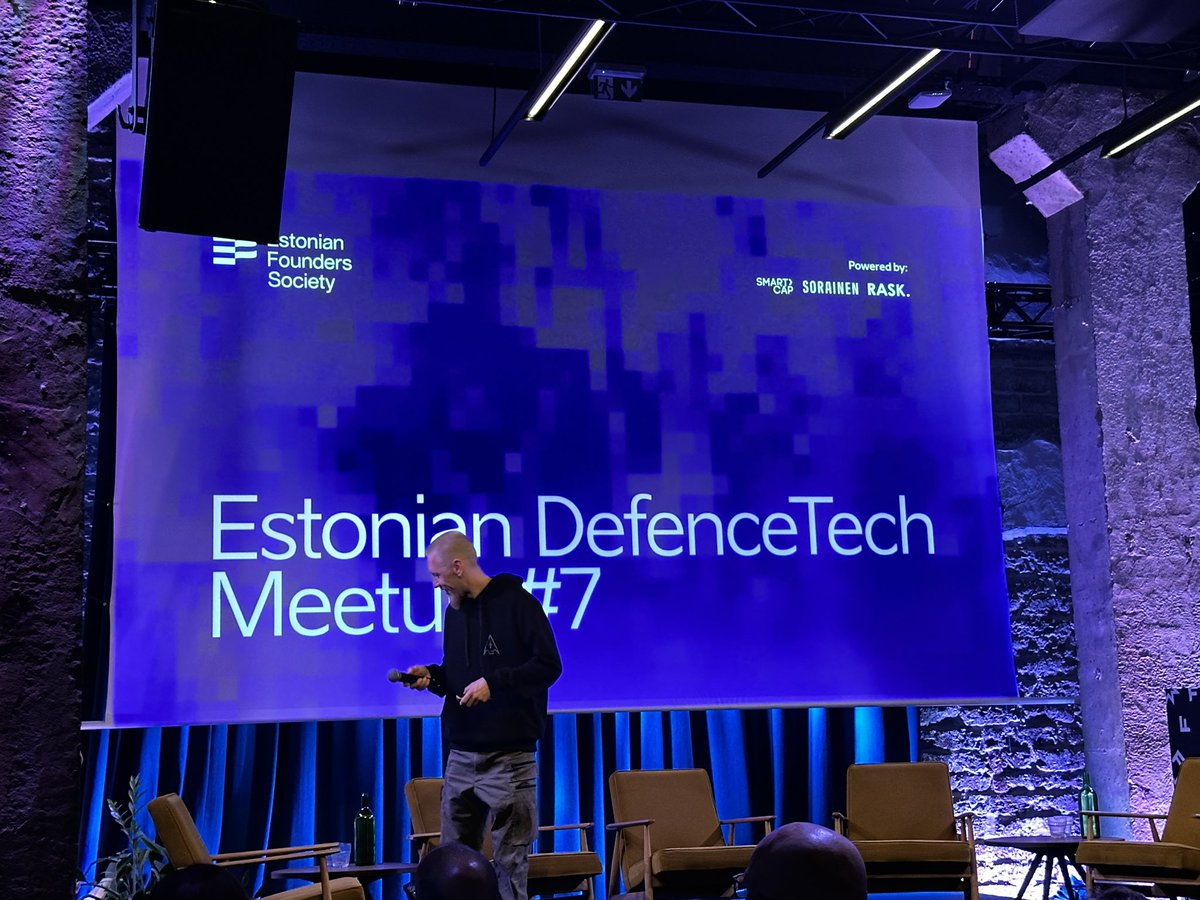 Great to catch up with my 🇪🇪Estonian friends active in #DefenceTech. Lots of amazing startups, connections with Ukraine and ideas to bring home.