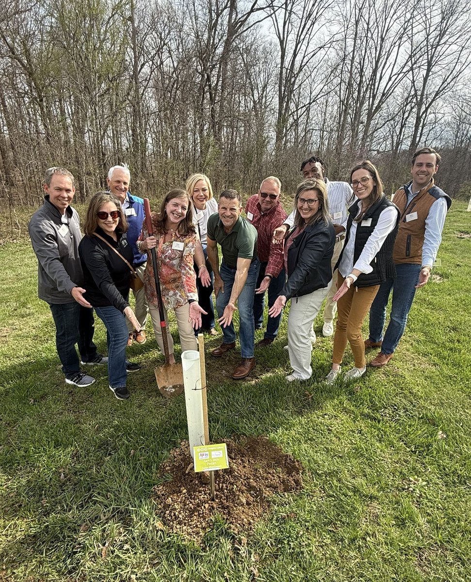 eclipsebbuilder's tweet image. Our interiors team had the opportunity to tour the OFS factory with our amazing client, @all_in_credit_union! ⁠From exploring craftsmanship and innovation to planting a pecan tree as a meaningful step toward sustainability—it was a day filled with connection and purpose. ⁠
⁠