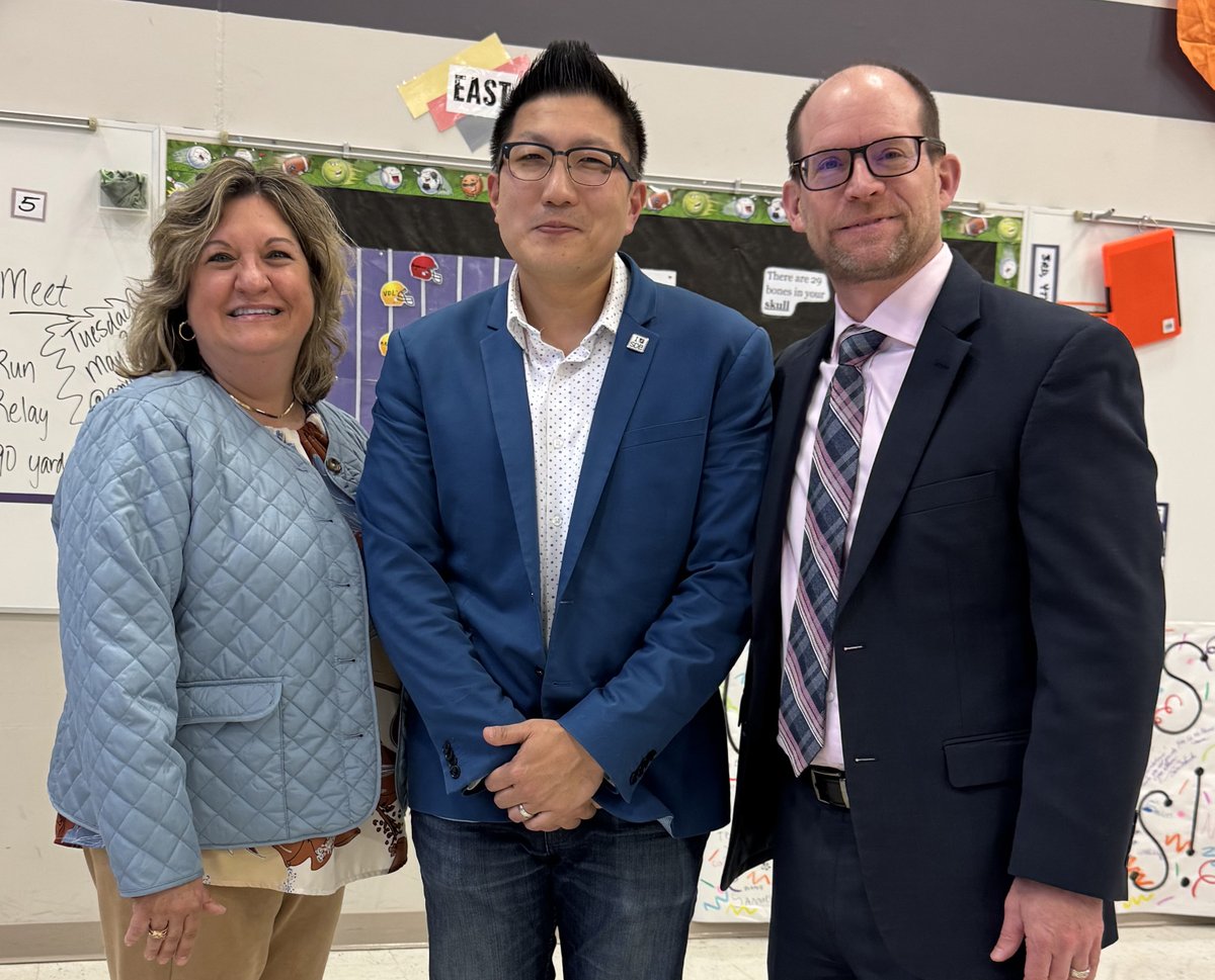 Congratulations to the 2025 Wisconsin Elementary School Principal of the Year, Samuel Karns. Samuel is the principal of Todd Elementary in Beloit.