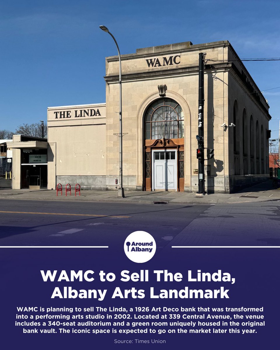 The Linda has been part of Albany’s cultural fabric for 20+ years. From intimate concerts to community conversations, it offered a stage for connection. WAMC plans to sell the building, the city awaits news on the future of this historic space.

#albanyny #upstateny #aroundalbany