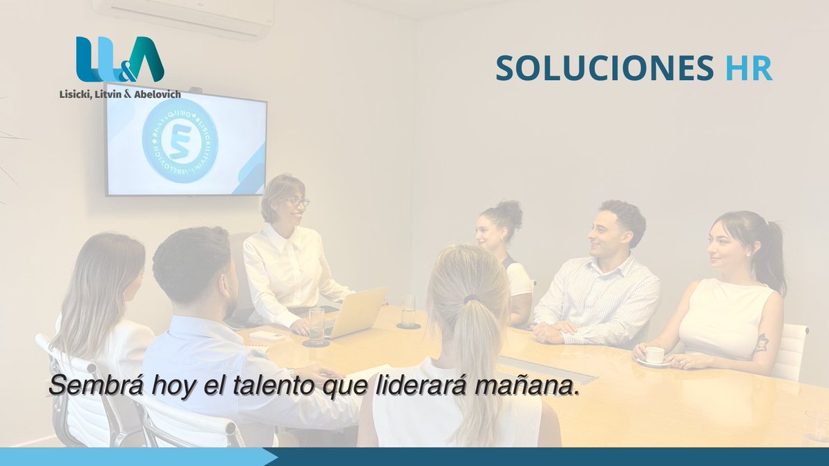 lisickilitvin's tweet image. Desde Soluciones HR te acompañamos en la creación de un Programa de Talentos a medida, pensado para potenciar el futuro de tu organización.

📩 Escribinos a solucioneshr@llyasoc.com y empezá a desarrollar tu semillero de talentos.

#SemilleroDeTalentos #InternshipPrograms…