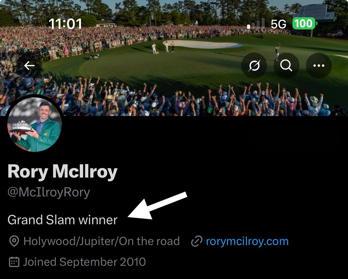Rory McIlroy swag level = 1 Billion 🔥