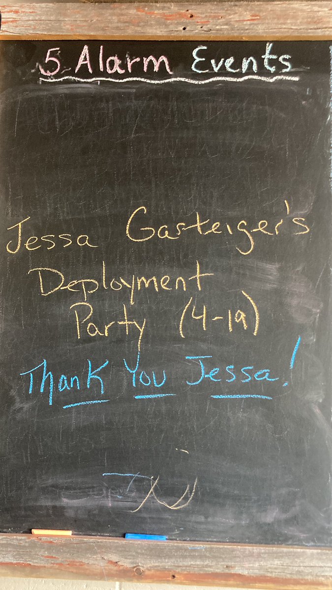 Come out and help wish Jessa the best as she serves our country!  Saturday night.