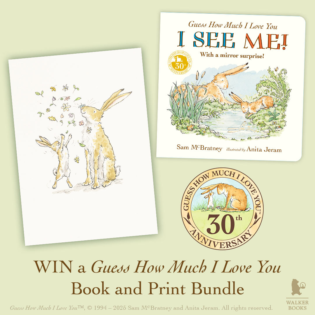 Walker Books (@walkerbooksuk) on Twitter photo 🐇GIVEAWAY TIME🐇
We're working with <a href="/WorldBookDayUK/">World Book Day UK 📚</a> to offer FIVE lucky winners a limited edition Guess How Much I Love You print by Anita Jeram, and a copy of Guess How Much I Love You: I See Me. To enter, visit:
worldbookday.com/competition/fi…
Entries close April 25th. T&Cs apply. 🐇GIVEAWAY TIME🐇
We're working with <a href="/WorldBookDayUK/">World Book Day UK 📚</a> to offer FIVE lucky winners a limited edition Guess How Much I Love You print by Anita Jeram, and a copy of Guess How Much I Love You: I See Me. To enter, visit:
worldbookday.com/competition/fi…
Entries close April 25th. T&Cs apply.