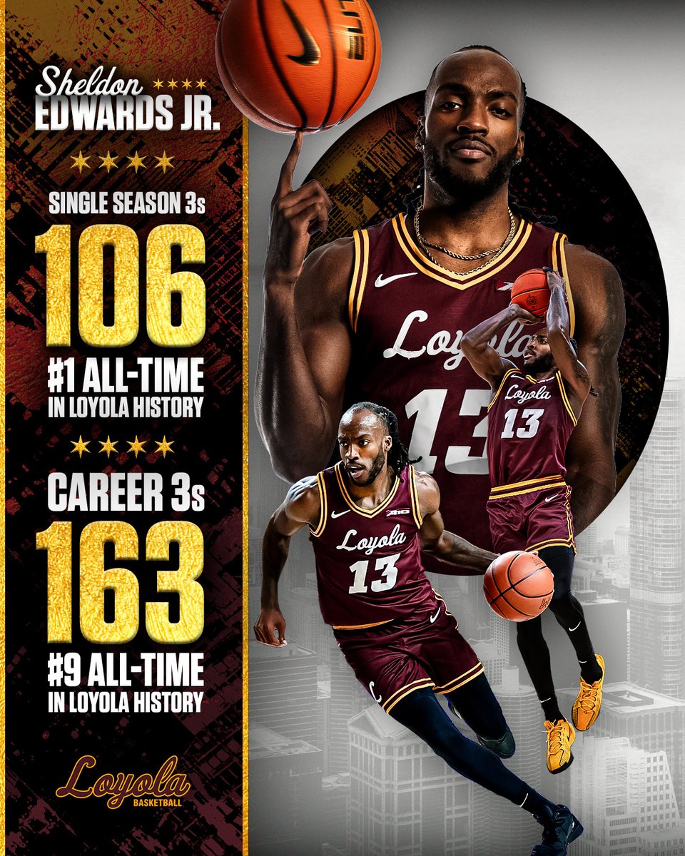 Rewrote some history 👌

<a href="/sheldonnn13/">Sheldon Edwards Jr</a> left his mark on the program‼️
