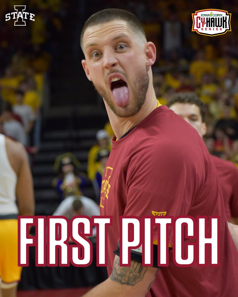 Iowa State Athletics (@cycloneath) on Twitter photo 🚨BREAKING 🚨
CEO <a href="/conradxhawley/">Conrad Hawley</a> will be throwing the first pitch today at the <a href="/iowa_corn/">Iowa Corn</a> CyHawk <a href="/CycloneSB/">Iowa State Softball</a> game
Be there at 4:00pm and wear 🔴 🚨BREAKING 🚨
CEO <a href="/conradxhawley/">Conrad Hawley</a> will be throwing the first pitch today at the <a href="/iowa_corn/">Iowa Corn</a> CyHawk <a href="/CycloneSB/">Iowa State Softball</a> game
Be there at 4:00pm and wear 🔴