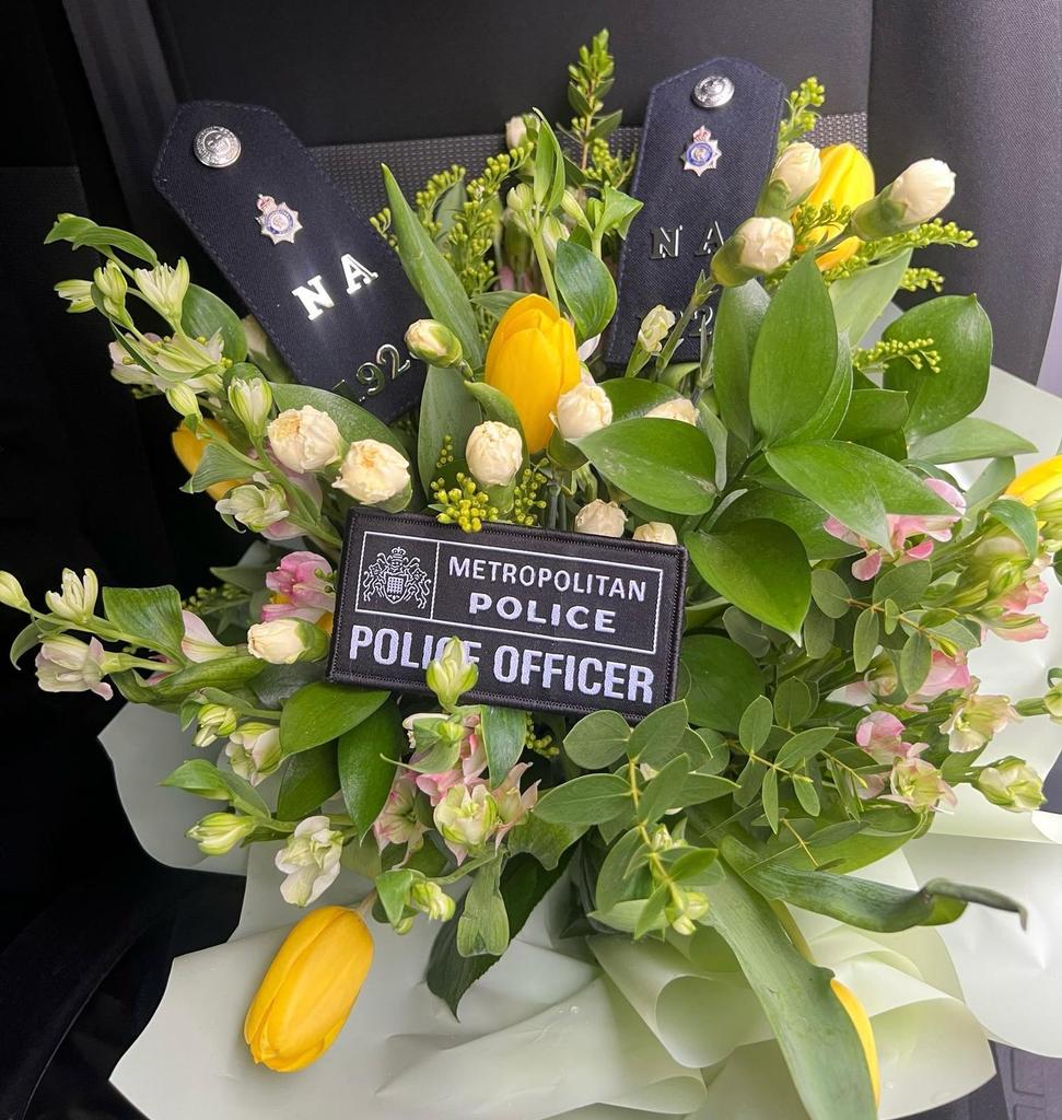 Small guestures go a long way! Maggie one our dear residents turned 97 today, her birthday wish was to be arrested! 

We couldnt say no to such a request.

Happy 97th Birthday Maggie! 🎉🎂 <a href="/MPSEnfield/">Enfield MPS</a> <a href="/metpoliceuk/">Metropolitan Police</a>