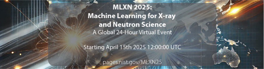 muller_group's tweet image. The first talks of the MLXN 2025 demonstrated very impressively the big #transformative power of #machine learning in #X-ray and #neutron #scattering - you can still join our 24 hour event right now:
pages.nist.gov/MLXN25/schedul…!