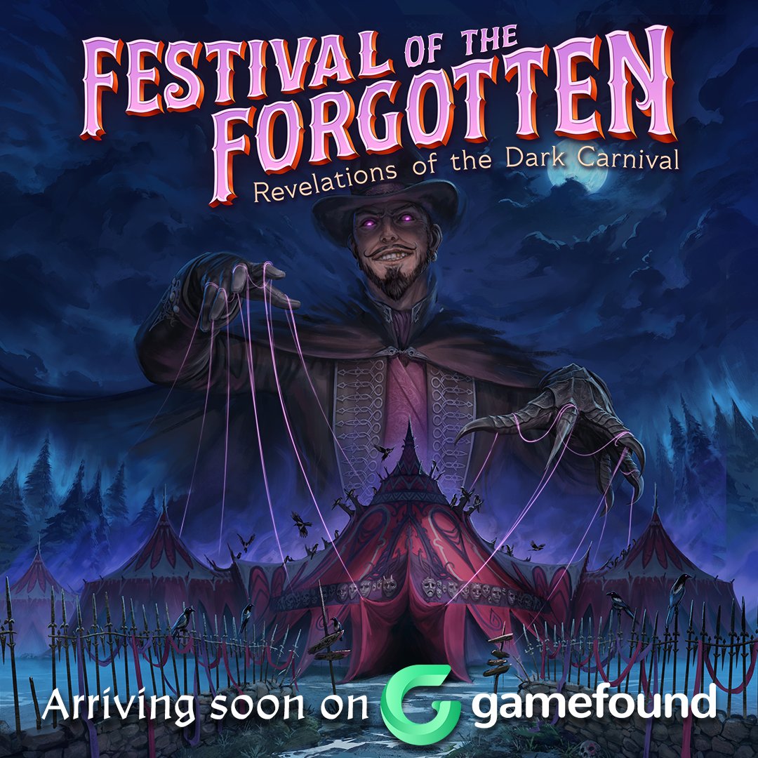 STForgeStudios's tweet image. The Dark Carnival is back in your town! We&apos;re bringing The Dark Carnival back for a limited time to unlock a few new Stretch Goals and open up pre-orders. What are you willing to risk losing... a few trinkets, or a memory or two perhaps?

#TTRPG #DarkCarnival #TabletopRPG