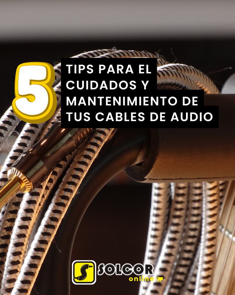 Te invitamos a leer: 5 tips esenciales para el cuidado y mantenimiento de tus cables de audiohttps://solcoraudio.com/5-tips-esenciales-para-el-cuidado-y-mantenimiento-de-tus-cables-de-audio/ #solcor #cablesparainstrumentos #audio #cablesparaaudio