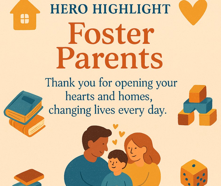 The Hero Highlight I chose for this week is Mrs Breitenback from my district. Check out my Facebook or Instagram to read about her journey with being a foster parent.
