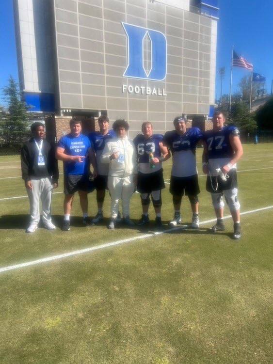 Big baby (@ephraim_holmes_) on Twitter photo Thank you <a href="/DUFBRecruit/">Duke Football Recruiting</a> for a amazing visit I had a great time
Pleasure meeting you <a href="/JeffNorrid1/">Jeff Norrid</a> and I can’t wait to be back for a camp
<a href="/PHSFBRecruiting/">PalisadesFB Recruiting</a> <a href="/CoachSimmons_/">Coach Simmons</a> <a href="/SpaceCoachOL/">Coach Space</a> <a href="/PalisadesFB/">Palisades Pumas Football</a> Thank you <a href="/DUFBRecruit/">Duke Football Recruiting</a> for a amazing visit I had a great time
Pleasure meeting you <a href="/JeffNorrid1/">Jeff Norrid</a> and I can’t wait to be back for a camp
<a href="/PHSFBRecruiting/">PalisadesFB Recruiting</a> <a href="/CoachSimmons_/">Coach Simmons</a> <a href="/SpaceCoachOL/">Coach Space</a> <a href="/PalisadesFB/">Palisades Pumas Football</a>