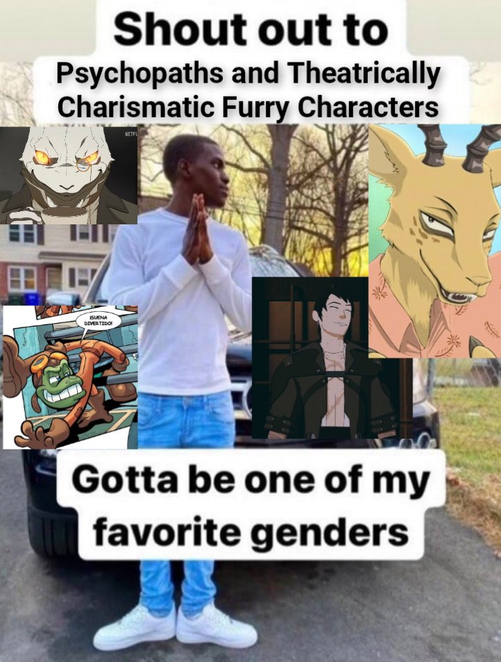 TheRealLyricCat's tweet photo. Oh, Yeah! Give me more of this shit!!! 😈🖤🔪
#ArchieSonic #FlyingFrog #BEASTARS #Beastarsmelon #RWBY #TyrianCallows #DevilMayCryNetflix #WhiteRabbit https://t.co/gSNetV9rxD