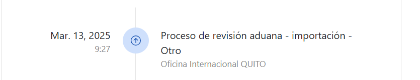 jorggin's tweet photo. @ServPostalEc Srs me pueden guiar en los pasos a seguir para poder retirar un paque que se encuentra en revision de la aduana desde el 13 de marzo 

Muchas gracias https://t.co/T1pdWCtji1