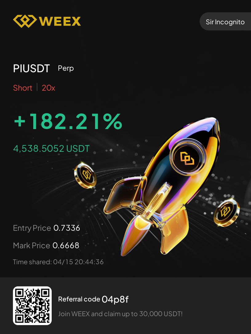 Incognito_911's tweet image. $PI Short in green.
#PI @PiCoreTeam #PINetwok