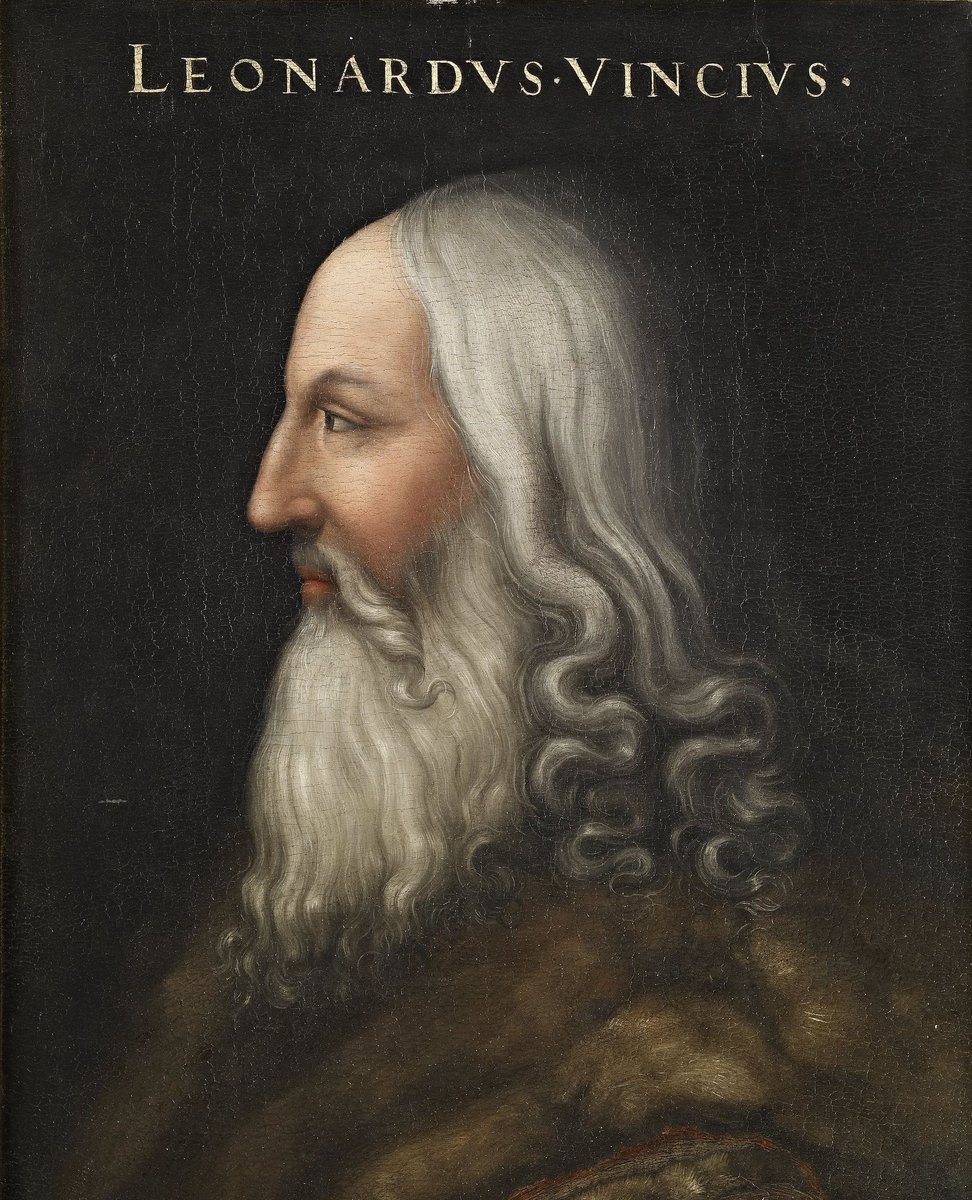 Nella tarda giornata di oggi 573 anni fa nasceva Leonardo da Vinci. Pittore, scultore, architetto, ingegnere, scienziato, filosofo: il suo talento poliedrico lo ha reso uno dei simboli del Rinascimento.

🎨 Annunciazione (part.), #Uffizi
🎨 C. Dell'Altissimo, Leonardo, XVI sec.
