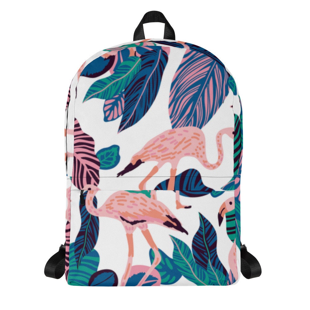 WBeez7's tweet image. Pink Flamingo Backpack, Girls Backpack, Bookbag, Gift ideas, Back to School, Women's Backpack tuppu.net/497e4f0f #UniqueGifts #HandmadeGifts #WomensBackpack