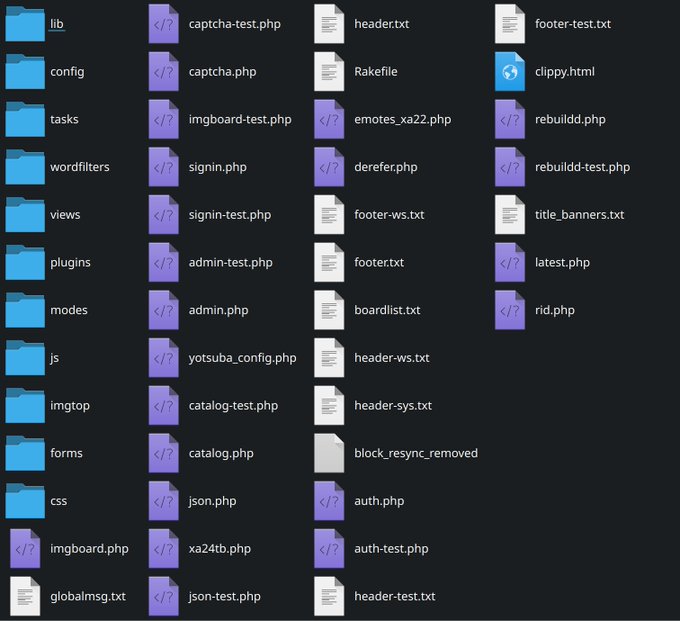 DarkWebInformer's tweet image. 4Chan was hacked about 12 hours ago with leaked source code.

https://kiwifarms[.]st/threads/soyjak-party-the-sharty.145349/page-1468#post-21102686