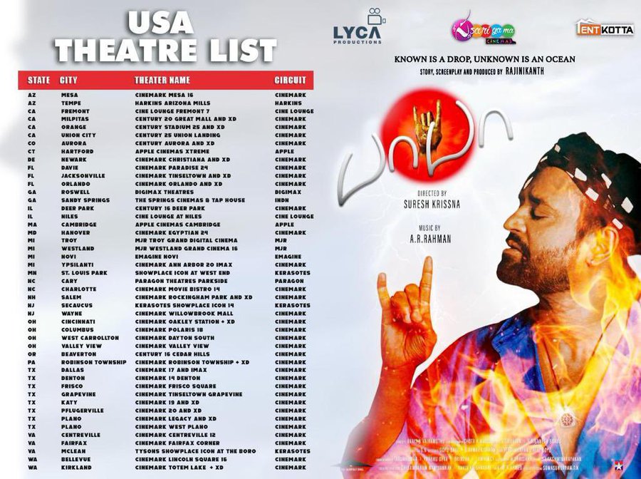 #BABA Release in USA
‘Baba’ hit the screens in around 50 theaters across the USA, while even ‘Sachein’ couldn’t cross the 40-theater mark! 

#SuperstarRajinikanth 🔥🔥🔥

இப்படித்தான் ஊரை ஏமாத்திட்டு இருக்கானுங்க காக்கான்ஸ் 🤦‍♂️🤦‍♂️🤦‍♂️
<a href="/TVKVijayHQ/">TVK Vijay</a> <a href="/theVcreations/">Kalaippuli S Thanu</a> <a href="/actorvijay/">Vijay</a>