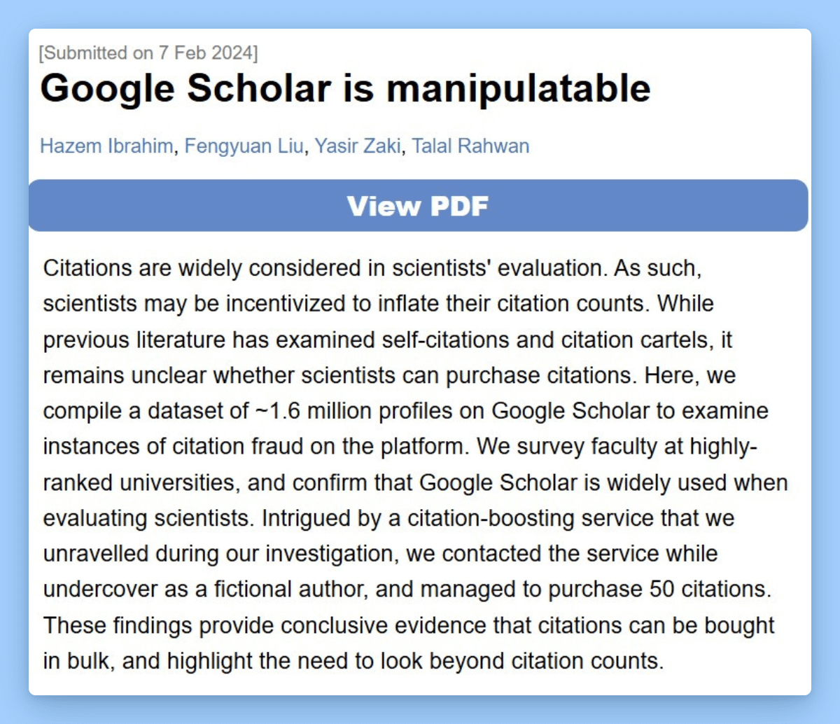 Mushtaq Bilal, PhD tweet media