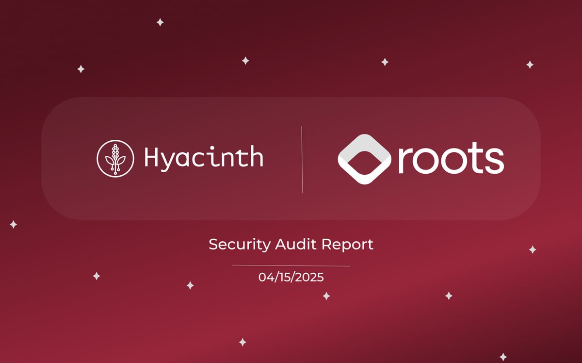 Hyacinth πͺ» (@hyacinthaudits) on Twitter photo Happy Tuesday, auditors!
The audit for <a href="/rootsfi/">roots π·</a> through Hyacinth by none other than <a href="/SBSecurity_/">SBSecurity</a> has just wrapped up!
Theyβre building innovative DeFi solutions on Berachain, focused on maximizing yield and liquidity π»
Check out their full audit report π Happy Tuesday, auditors!
The audit for <a href="/rootsfi/">roots π·</a> through Hyacinth by none other than <a href="/SBSecurity_/">SBSecurity</a> has just wrapped up!
Theyβre building innovative DeFi solutions on Berachain, focused on maximizing yield and liquidity π»
Check out their full audit report π