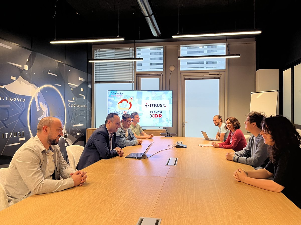 [ Inside 👁️I Visite de Secuserve dans nos bureaux ]

Aujourd'hui, nous avons eu le plaisir de recevoir au sein de notre siège Nicolas LOPEZ et Eric Miniac de <a href="/Secuserve/">SECUSERVE</a>   🇫🇷 🔐 📨