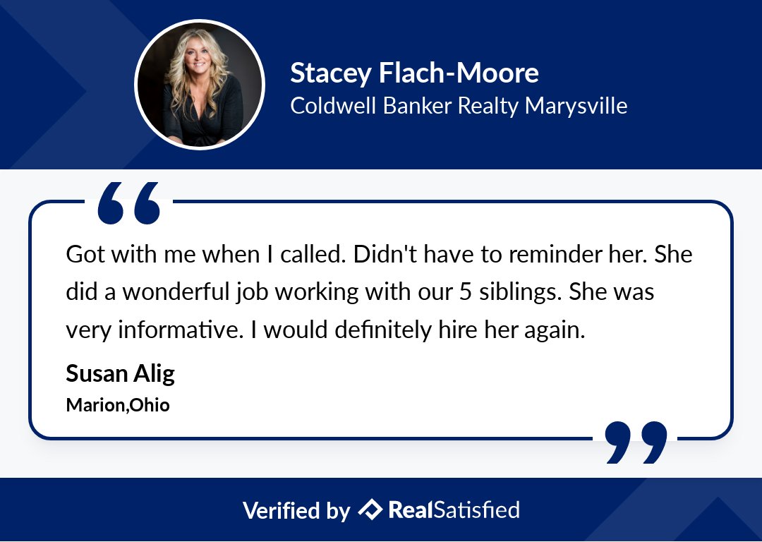 staceyflach1's tweet photo. You know what makes me happy? A happy client. https://t.co/Z3KYkRUKjZ via @realsatisfied https://t.co/9ZULUwtZSS