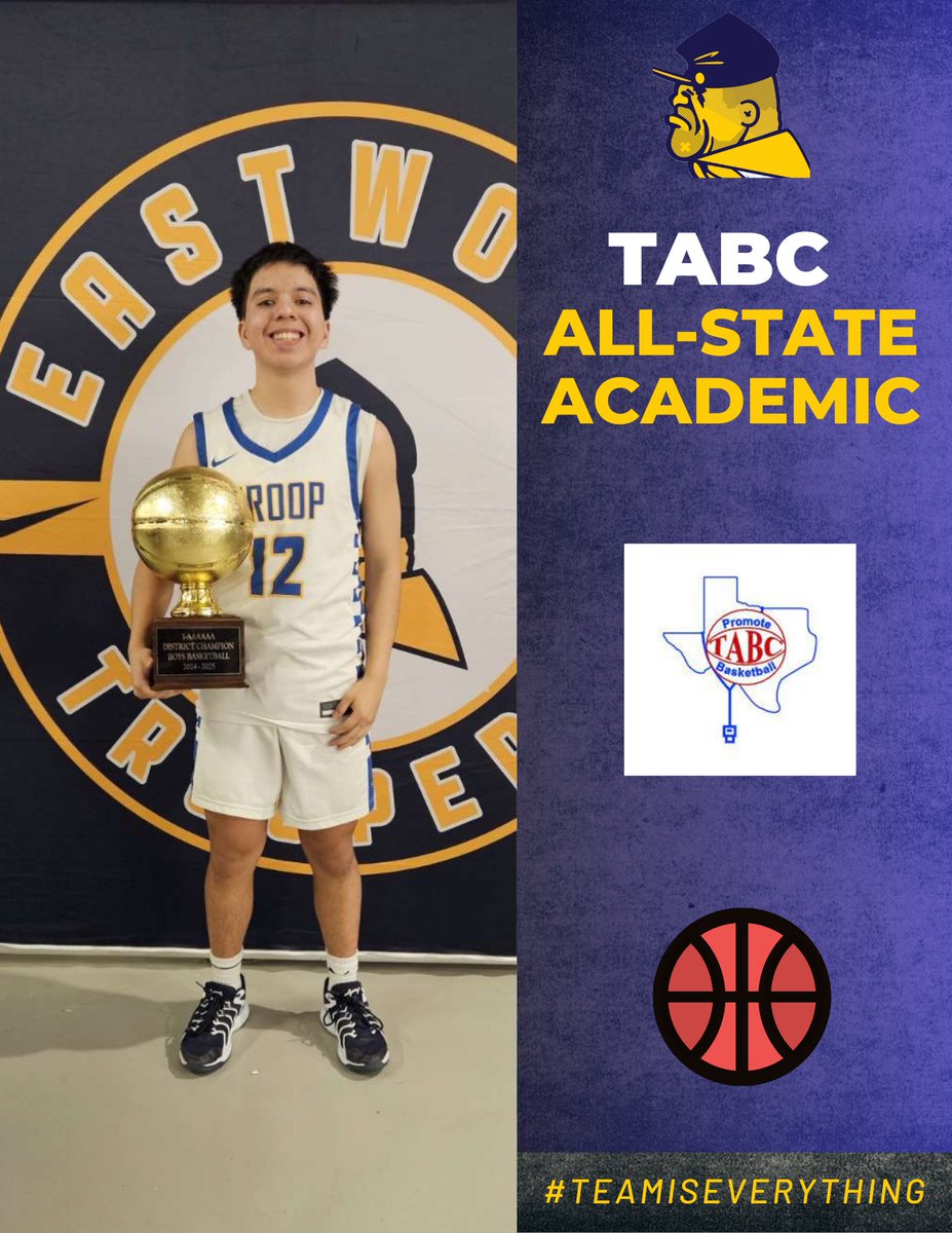 Eastwood Basketball (@eastwoodbasket1) on Twitter photo Please join us in congratulating <a href="/Puga_Jayden2025/">Jayden Puga</a> on earning <a href="/Tabchoops/">𝙏𝘼𝘽𝘾🏀📋</a> All-State All Academic. Big time proud program!! Congratulations!! <a href="/Coach_Celaya/">Coach Celaya</a> <a href="/Ray_Marshl/">Ray Marshall</a> <a href="/EastwoodSports/">Eastwood Performance & Athletics Network</a> @Btorres_EHS Please join us in congratulating <a href="/Puga_Jayden2025/">Jayden Puga</a> on earning <a href="/Tabchoops/">𝙏𝘼𝘽𝘾🏀📋</a> All-State All Academic. Big time proud program!! Congratulations!! <a href="/Coach_Celaya/">Coach Celaya</a> <a href="/Ray_Marshl/">Ray Marshall</a> <a href="/EastwoodSports/">Eastwood Performance & Athletics Network</a> @Btorres_EHS