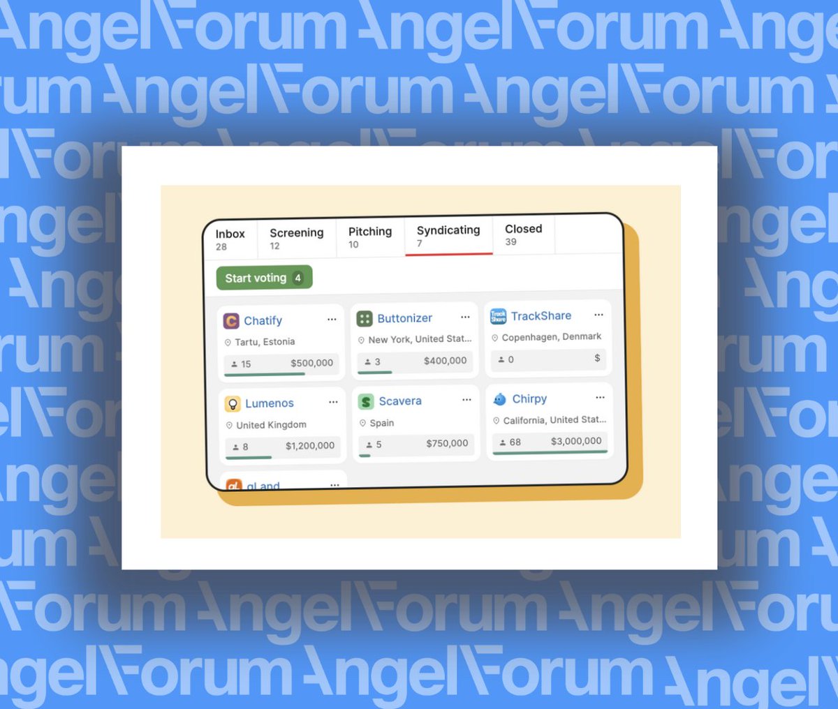 🚨 Have you seen our new investing platform, we consider this a total total game changer for how we collaborate as a community! It’s all about making your investing experience smoother, more transparent, and more organized as a member of our community: lnkd.in/gB7Dp5vn