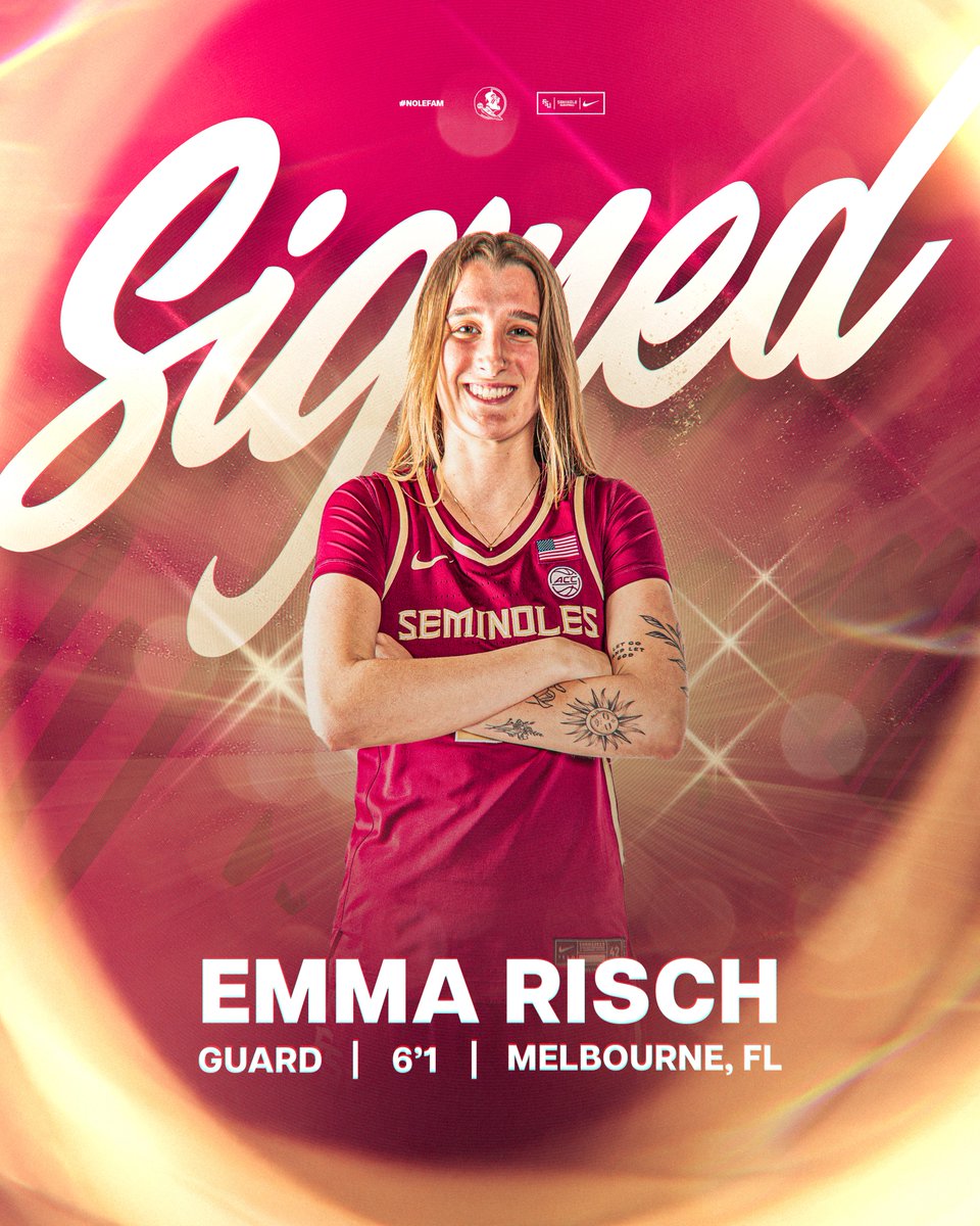 pen to paper ✍️ welcome (back) home <a href="/Erisch_2/">Emma Risch</a> 

🔗 noles.co/42vYBq3

#NoleFAM