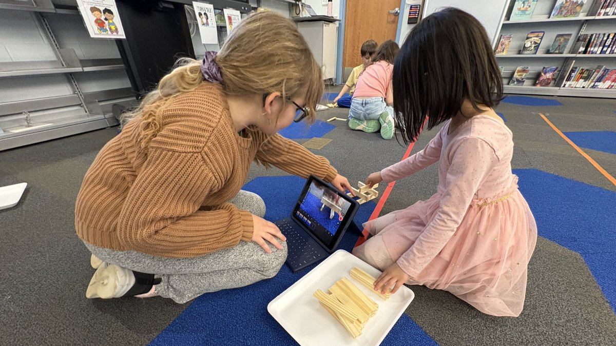 Chappaqua Central School District (@chappaqua_csd) on Twitter photo WO kindergarten and third-grade buddies teamed up in our Makerspace to design the tallest possible towers using the engineering design process - capturing their progress through @stopmotionapp and learning from each wobble or collapse!
#WeAreChappaqua <a href="/andreaRschaber/">Andrea Rose Schaber</a> <a href="/elona_coku/">Elona Coku</a> WO kindergarten and third-grade buddies teamed up in our Makerspace to design the tallest possible towers using the engineering design process - capturing their progress through @stopmotionapp and learning from each wobble or collapse!
#WeAreChappaqua <a href="/andreaRschaber/">Andrea Rose Schaber</a> <a href="/elona_coku/">Elona Coku</a>