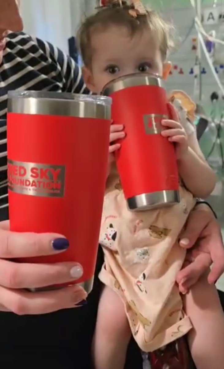 we just love our latest collab with our friends at <a href="/YETICoolers/">YETI</a> we’re delighted to be able to give heart parents waiting for transplants for their children at Freeman and also Great Ormond Street Hospital their own thermal Yeti Tumblers.