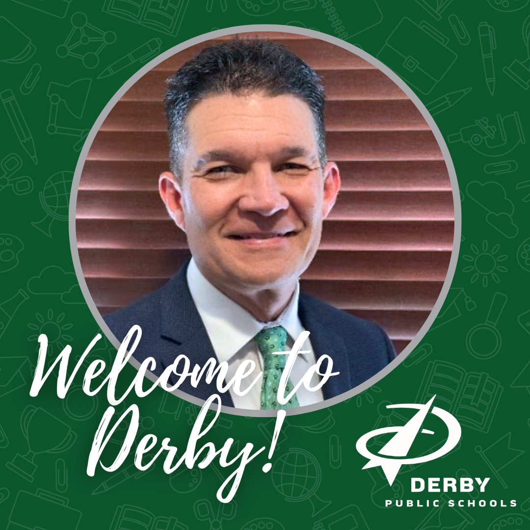Derby Public Schools (@derbyschoolsks) on Twitter photo We’re thrilled to welcome Todd McCarthy as the new Assistant Principal <a href="/DHS_Panthers/">Derby High School - Derby Public Schools</a>, beginning July 1. He brings a wealth of experience from his roles as a Special Education Coordinator in Gardner-Edgerton & a School Psychologist in Blue Valley.
Welcome to Derby! We’re thrilled to welcome Todd McCarthy as the new Assistant Principal <a href="/DHS_Panthers/">Derby High School - Derby Public Schools</a>, beginning July 1. He brings a wealth of experience from his roles as a Special Education Coordinator in Gardner-Edgerton & a School Psychologist in Blue Valley.
Welcome to Derby!
