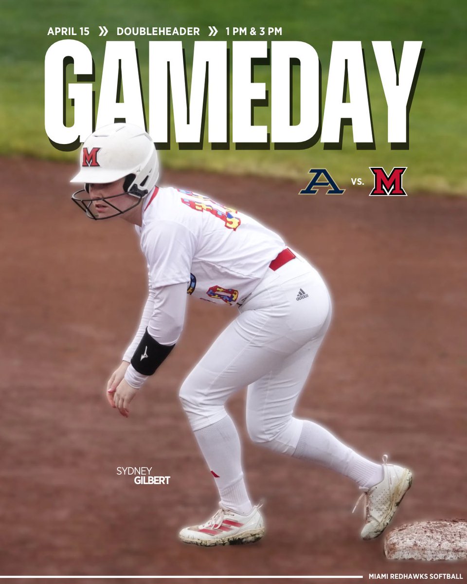 Some midweek MACtion!! 

🆚 Akron 
⏰ 1:00 PM &amp; 3:00 PM
📍 Oxford, Ohio 

#RiseUpRedHawks