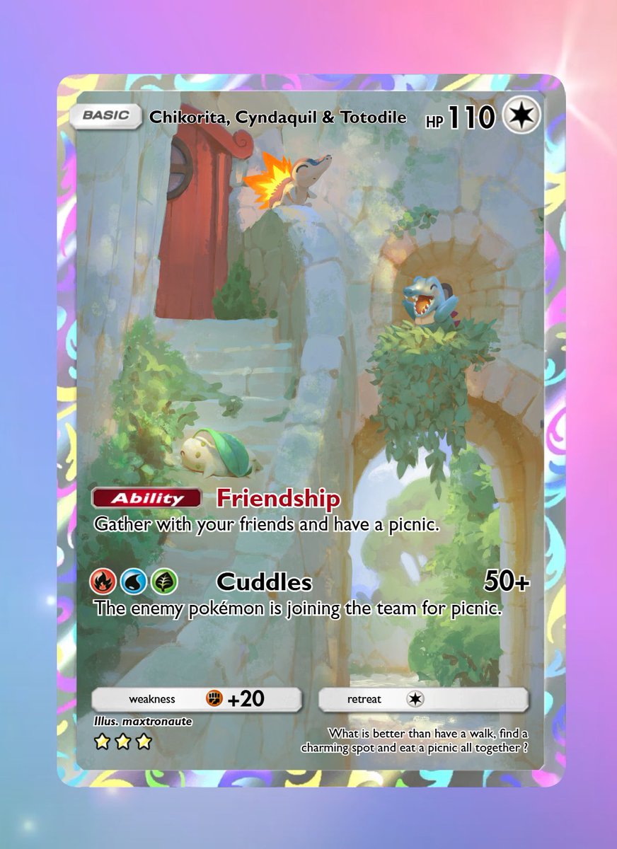 Old pokémon illustration, fan card in #ポケポケ #PokemonTCG