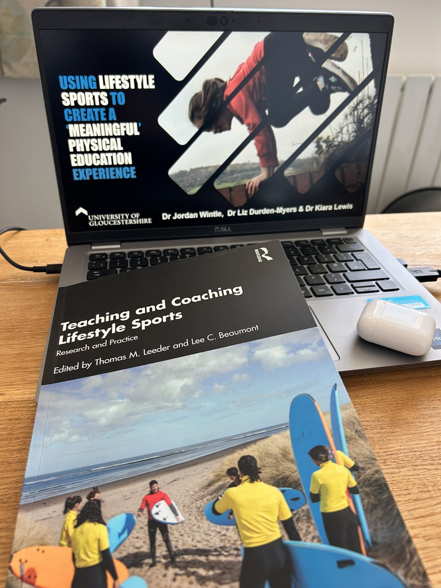 It was a pleasure to share a short overview of our chapter at the book launch for Teaching &amp; Coaching Lifestyle Sports last week. Thanks to Tom and Lee (editors) for hosting. Full text here - shorturl.at/QBJte