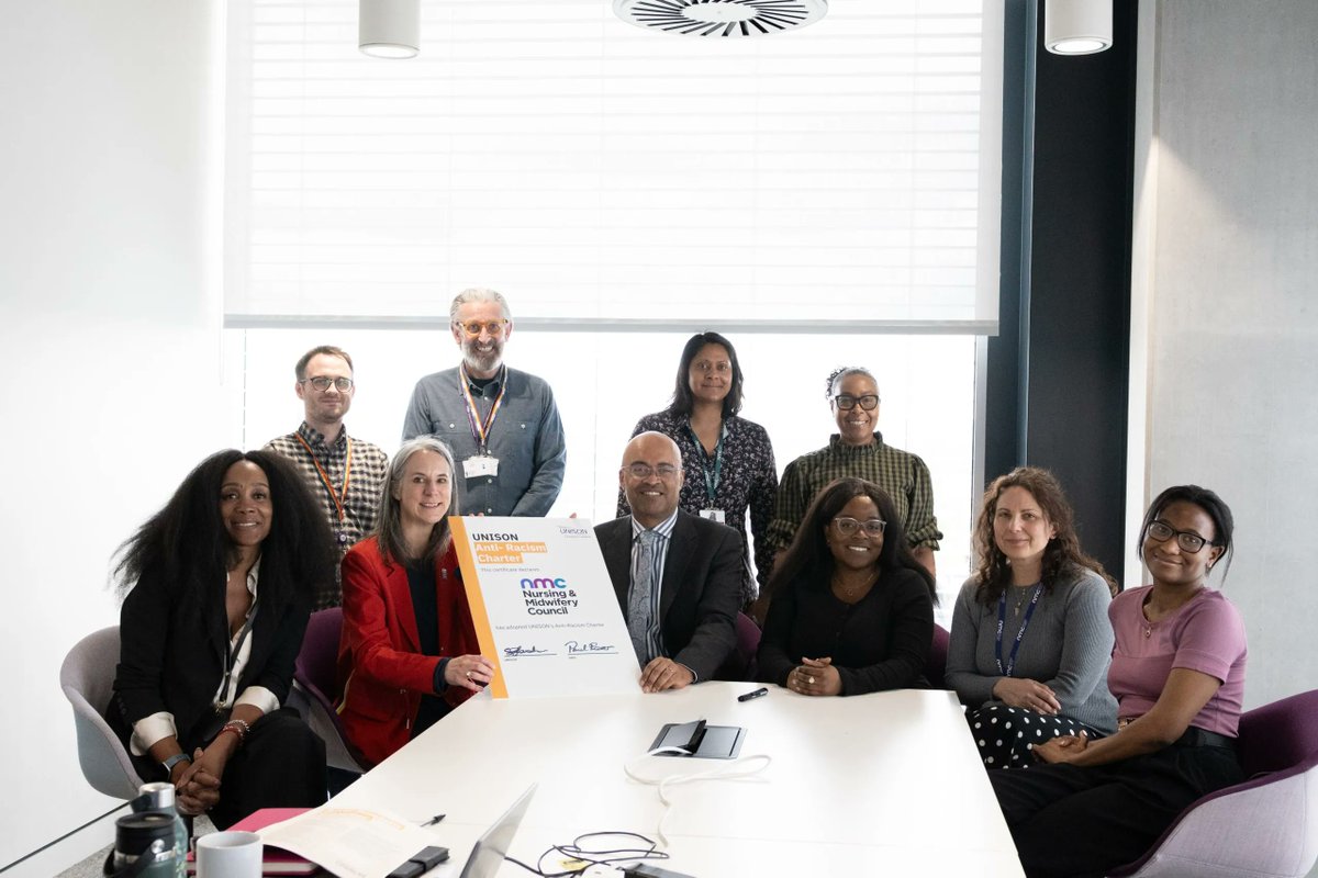 Nursing regulator signs anti-racism charter nursingtimes.net/professional-r…