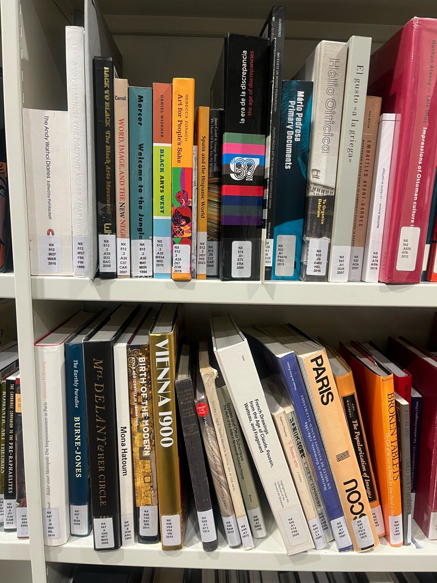 🎨 Happy World Art Day! 🎨

Our second and third floors are dedicated to art from across the globe - so come check out a book on your favourite artist (or someone you've never heard of before, if you feel like shaking things up a bit)