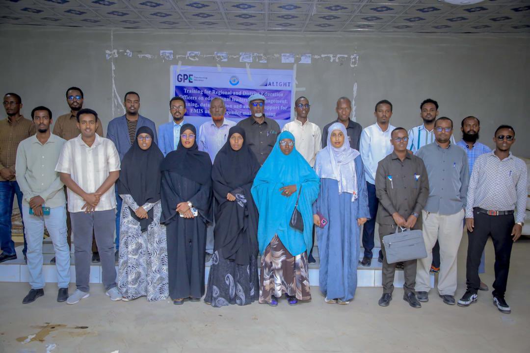 Alight Horn of Africa (@alighthoa) on Twitter photo Strengthening education from the ground up! Our Alight Education team in Las Anod trained regional & district officers on leadership, planning, EMIS data, & gender mainstreaming—boosting access to quality education. In partnership with <a href="/GPforEducation/">Global Partnership for Education</a>. Strengthening education from the ground up! Our Alight Education team in Las Anod trained regional & district officers on leadership, planning, EMIS data, & gender mainstreaming—boosting access to quality education. In partnership with <a href="/GPforEducation/">Global Partnership for Education</a>.