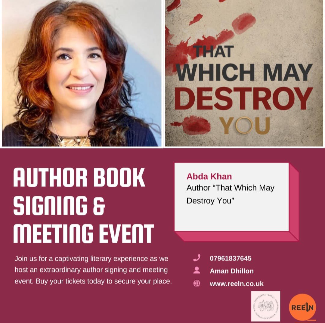 Celebrate 100 years of Herts Libraries with author <a href="/abdakhan5/">Abda Khan</a> at Letchworth Festival! Join the In Conversation + book signing on Thurs 17 June, 7pm at Broadway Gallery. 

Tickets £7: abdakhanauthormeet.eventbrite.co.uk