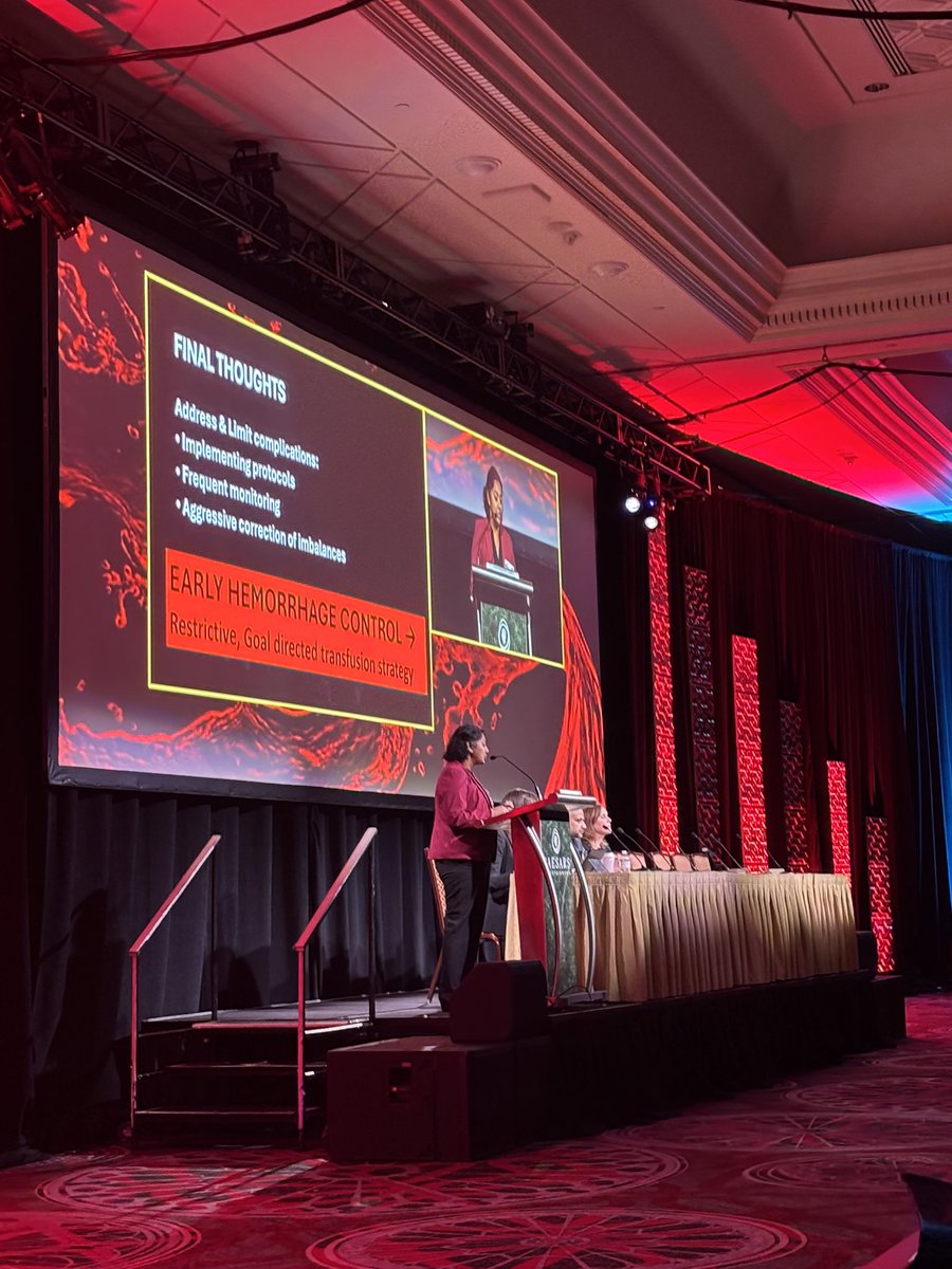 Matthew Martin, MD, FACS, McRIB (@docmartin22) on Twitter photo Starting off day 2 of the Mattox Meeting <a href="/TCCACS/">Mattox/Vegas TCCACS</a> with <a href="/pppatelmd/">Purvi P. Patel MD, FACS</a> on complications of massive transfusion Starting off day 2 of the Mattox Meeting <a href="/TCCACS/">Mattox/Vegas TCCACS</a> with <a href="/pppatelmd/">Purvi P. Patel MD, FACS</a> on complications of massive transfusion